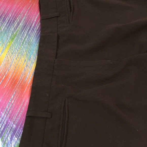 Apostrophe Black Stretch Slacks Pockets P3 - Picture 4 of 5